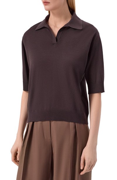 Шерстяное поло AGNONA, арт. K311066E/0B180PE, фото 3