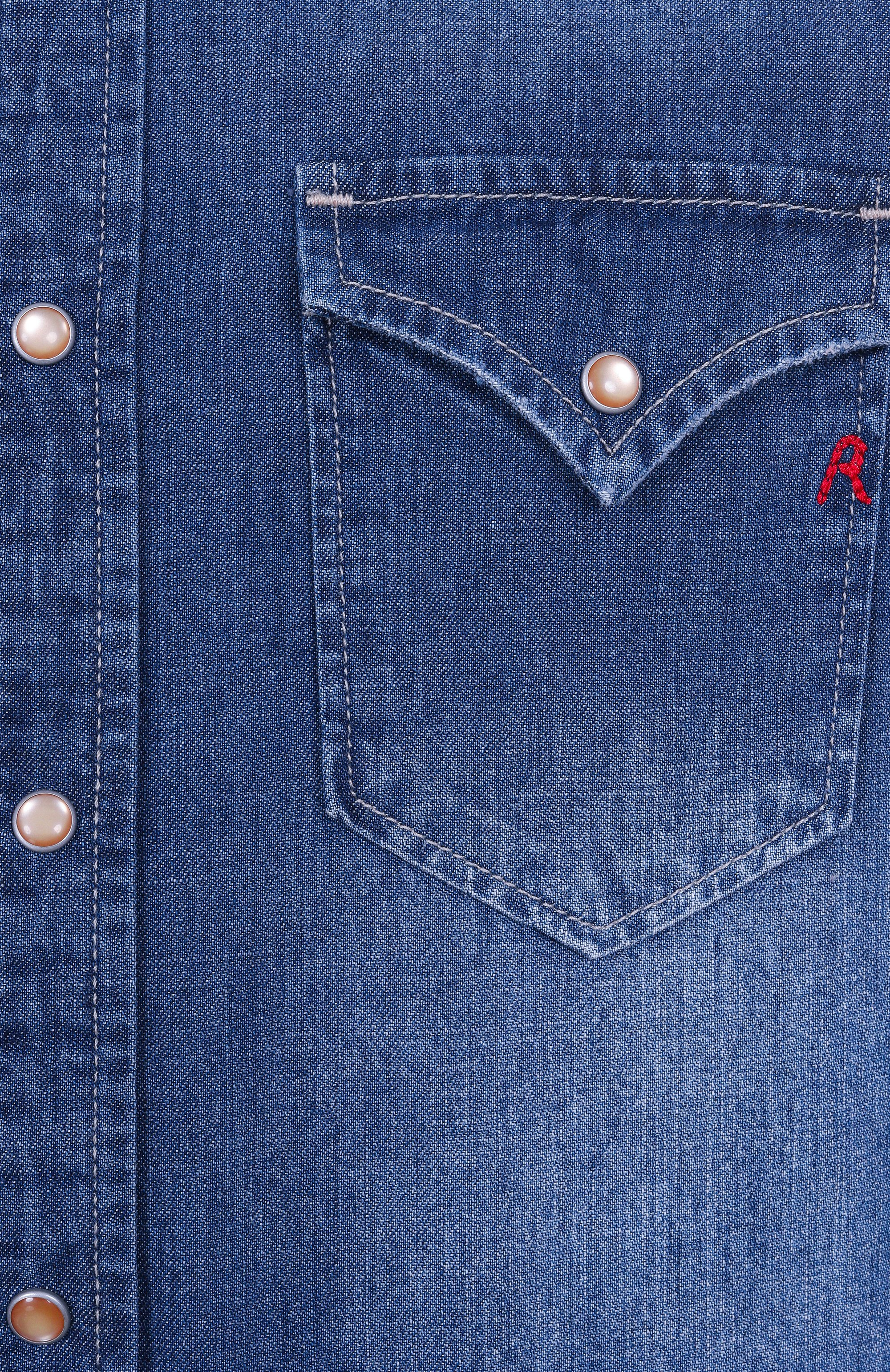 Джинсовая рубашка REPLAY, арт. M4023C.000.26C 80A, фото 6