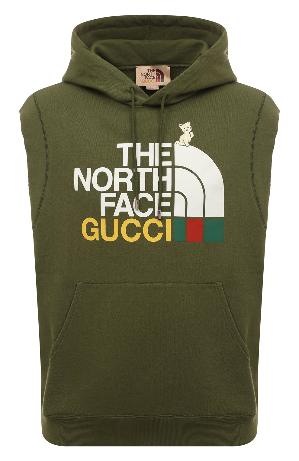 Хлопковое худи the north face x gucci GUCCI, арт. 663243 XJDW2, фото 1