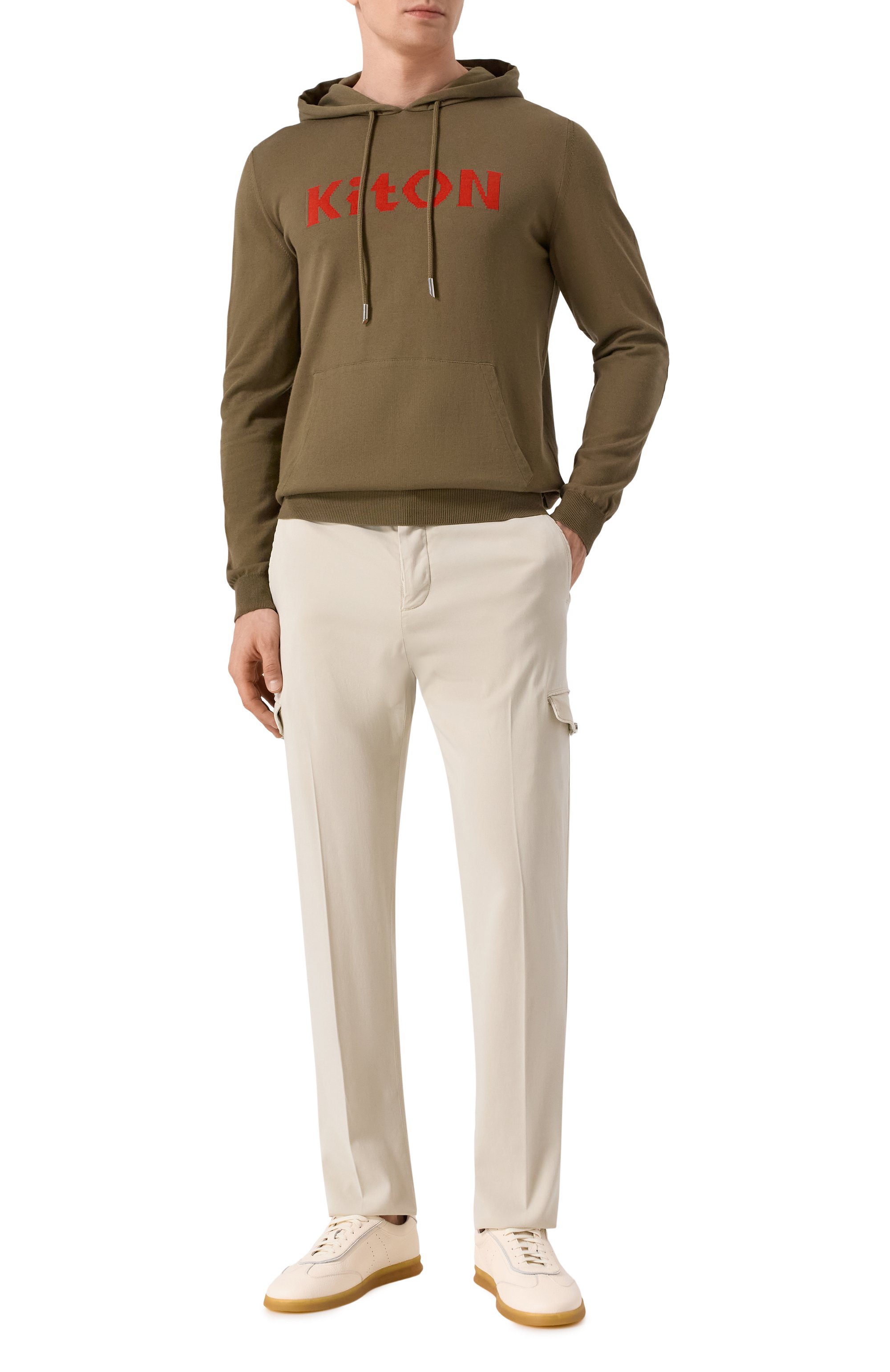 Брюки-карго из лиоцелла KITON, арт. UPLACTK0606F05, фото 2