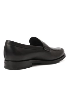 Мужские кожаные пенни-лоферы TOD’S черного цвета, арт. XXM0ZF0Q920/PLS | Фото 5 (Материал внешний: Натуральная кожа; Материал сплава: Проставлено; Материал внутренний: Натуральная кожа; Нос: Не проставлено; Стили: Классический)