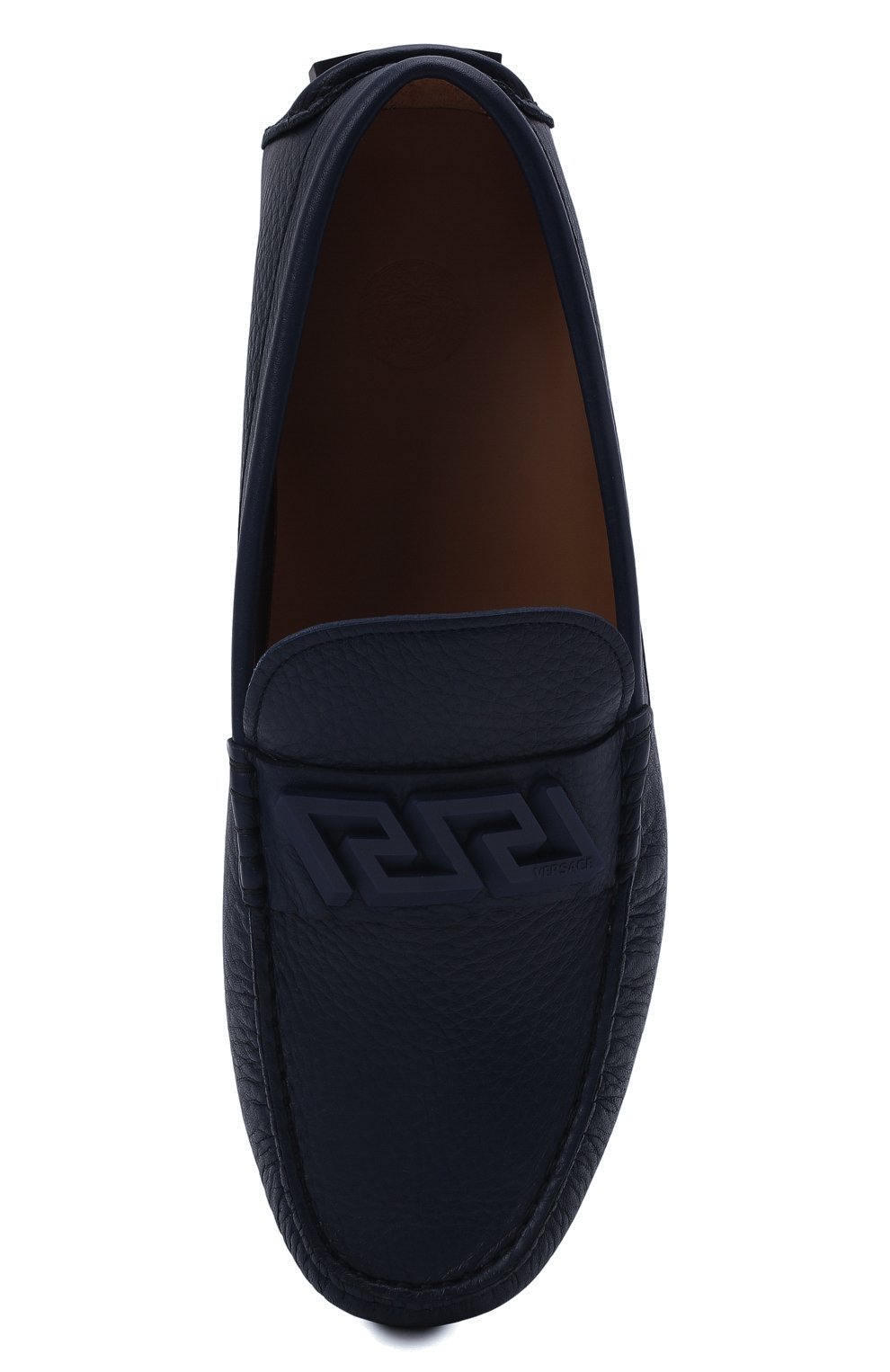 Кожаные мокасины VERSACE, арт. 1003354/1A02337, фото 6