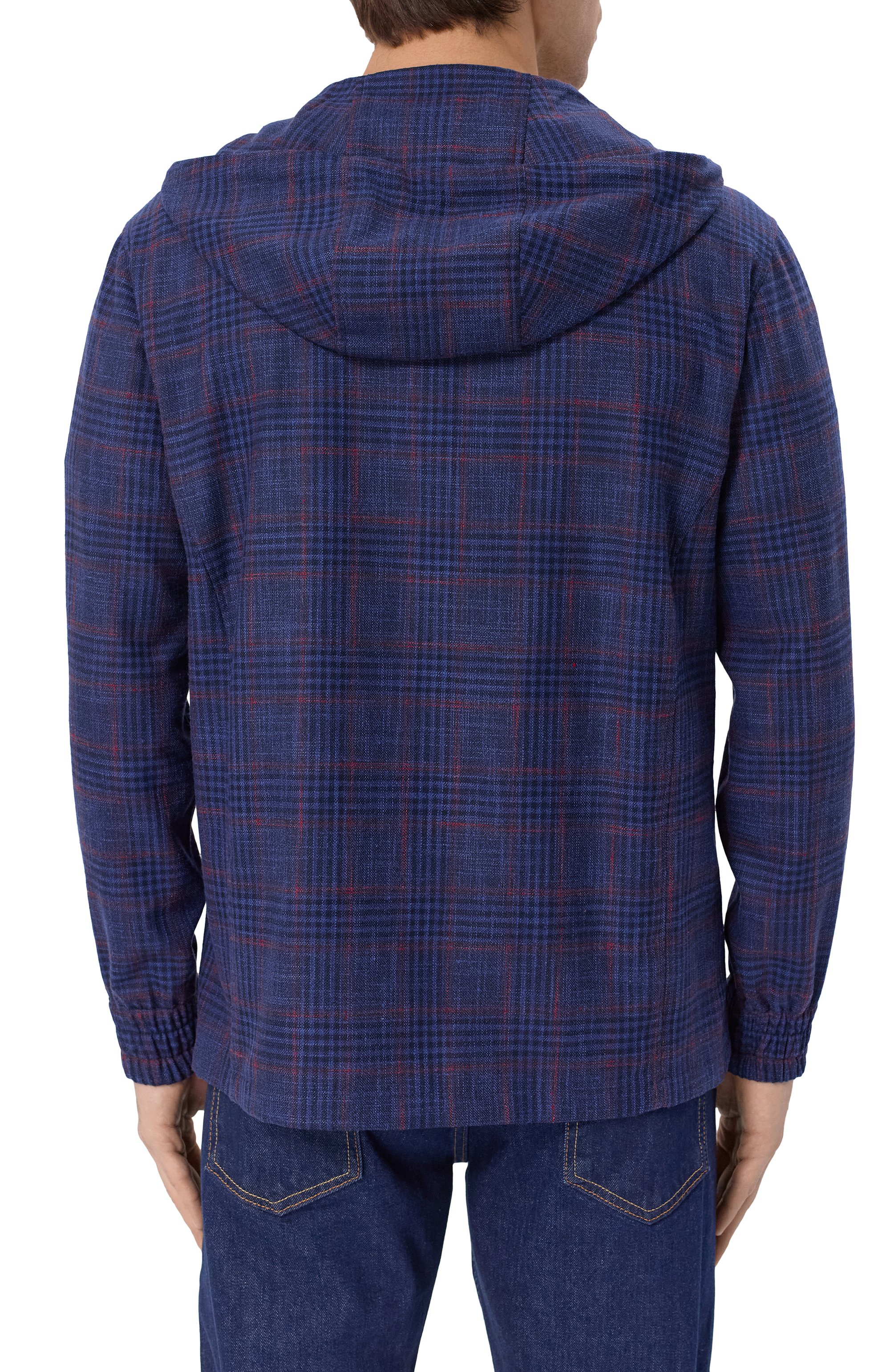 Рубашка из шерсти и шелка KITON, арт. UMC010K0616E14, фото 4