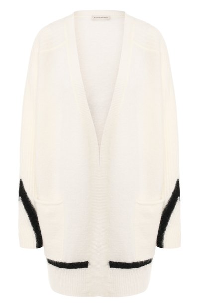 Кардиган BY MALENE BIRGER белого цвета по цене 24400 руб., арт. Q56560128/RETZIA, фото 1 Кардиган BY MALENE BIRGER, арт. Q56560128/RETZIA, фото 1