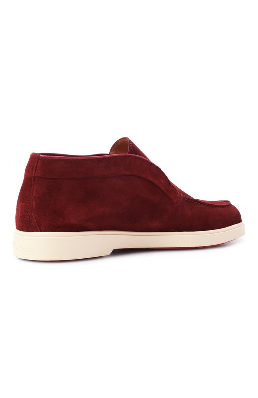 Замшевые ботинки Santoni WUYG58458TISNPYL Бордовый  WUYG58458TISNPYL Фото 5