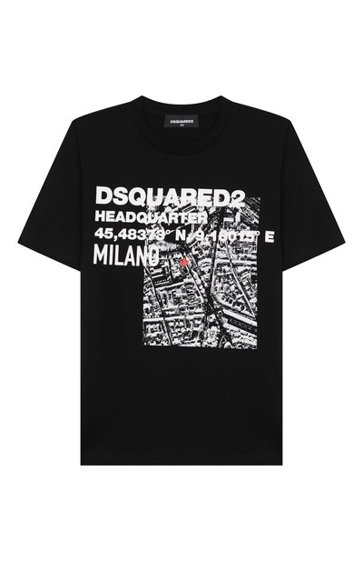 Хлопковая футболка DSQUARED2, арт. DQ2801/D004G