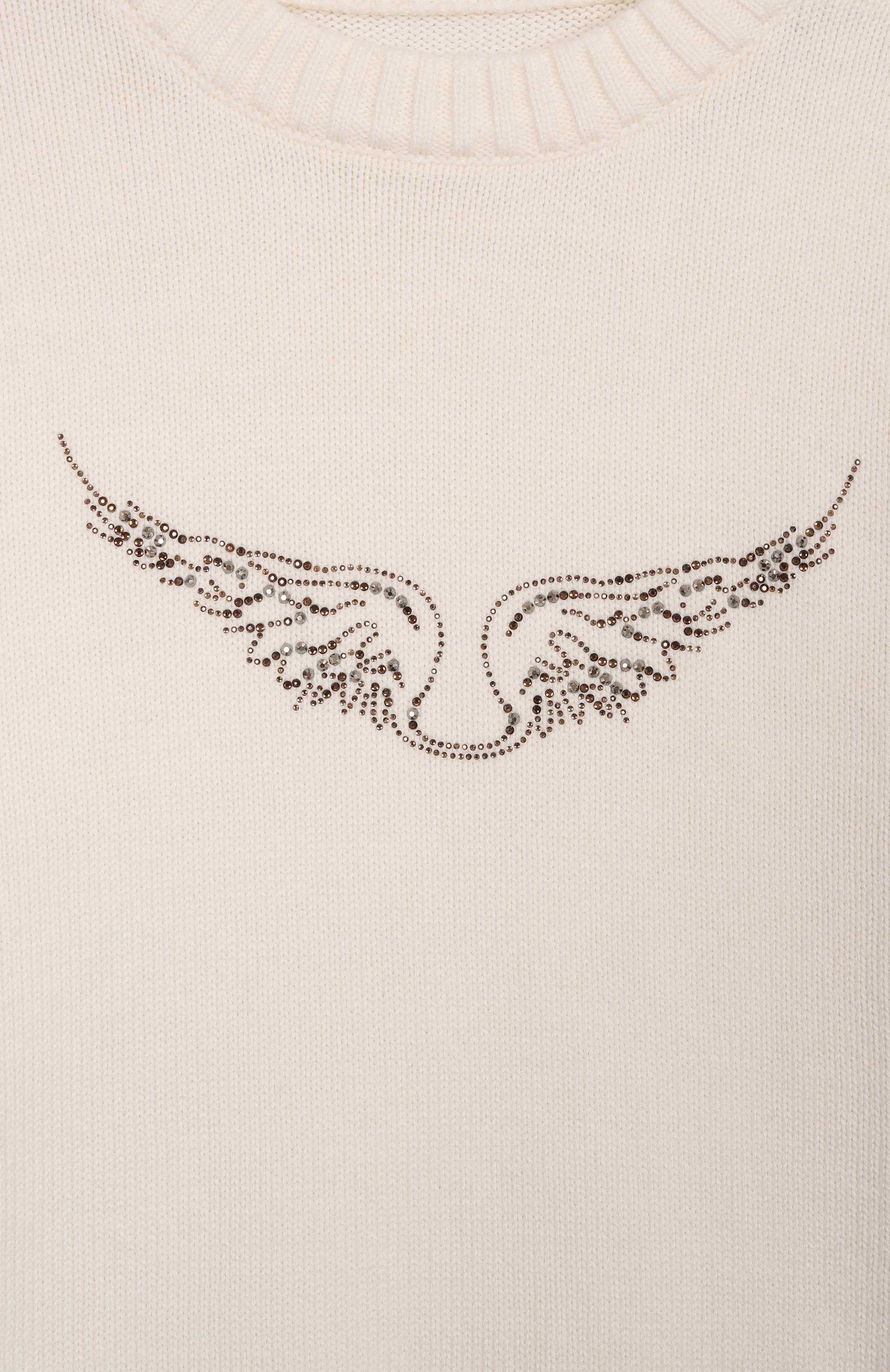 Пуловер из хлопка и кашемира ZADIG AND VOLTAIRE, арт. X60328, фото 3