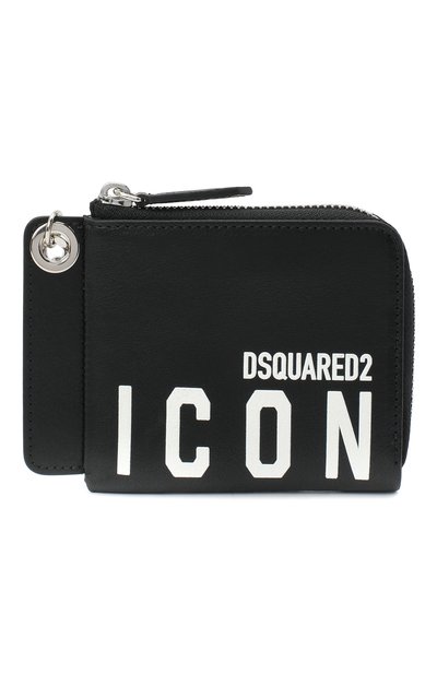 Кожаный кошелек для монет icon DSQUARED2, арт. WAM0010 12903205, фото 1