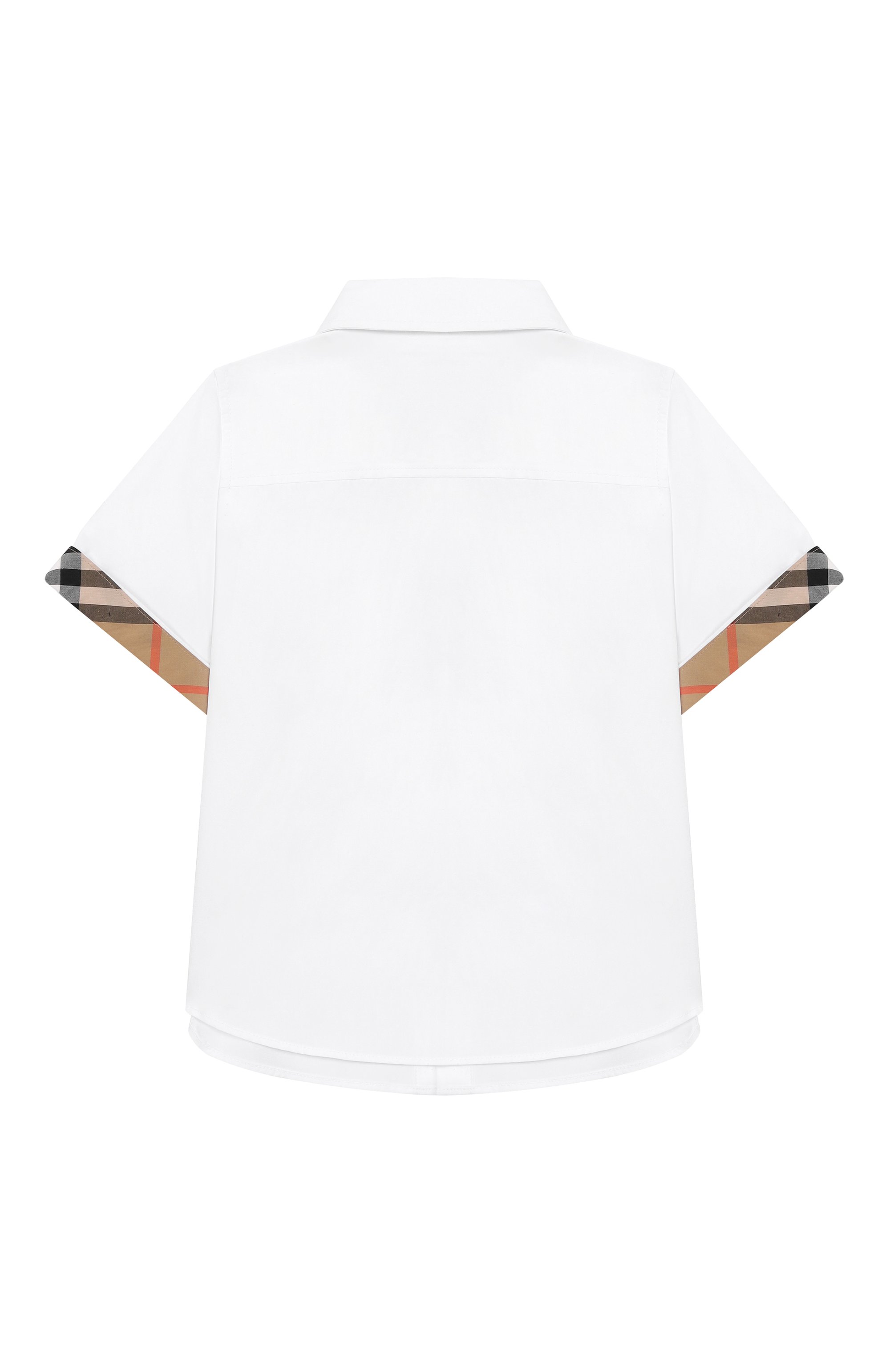 Хлопковая рубашка BURBERRY, арт. 8121255, фото 2