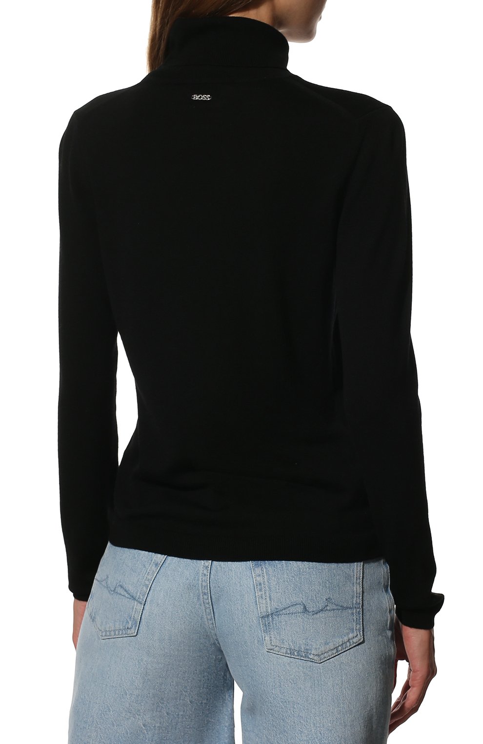 Шерстяная водолазка BOSS, арт. 50478290, фото 4