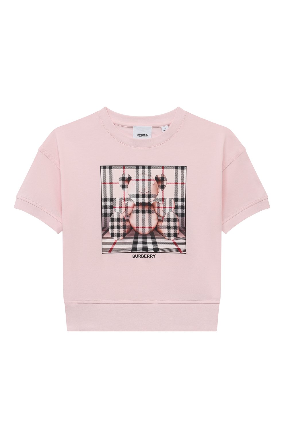 Хлопковая футболка BURBERRY, арт. 8069415, фото 1