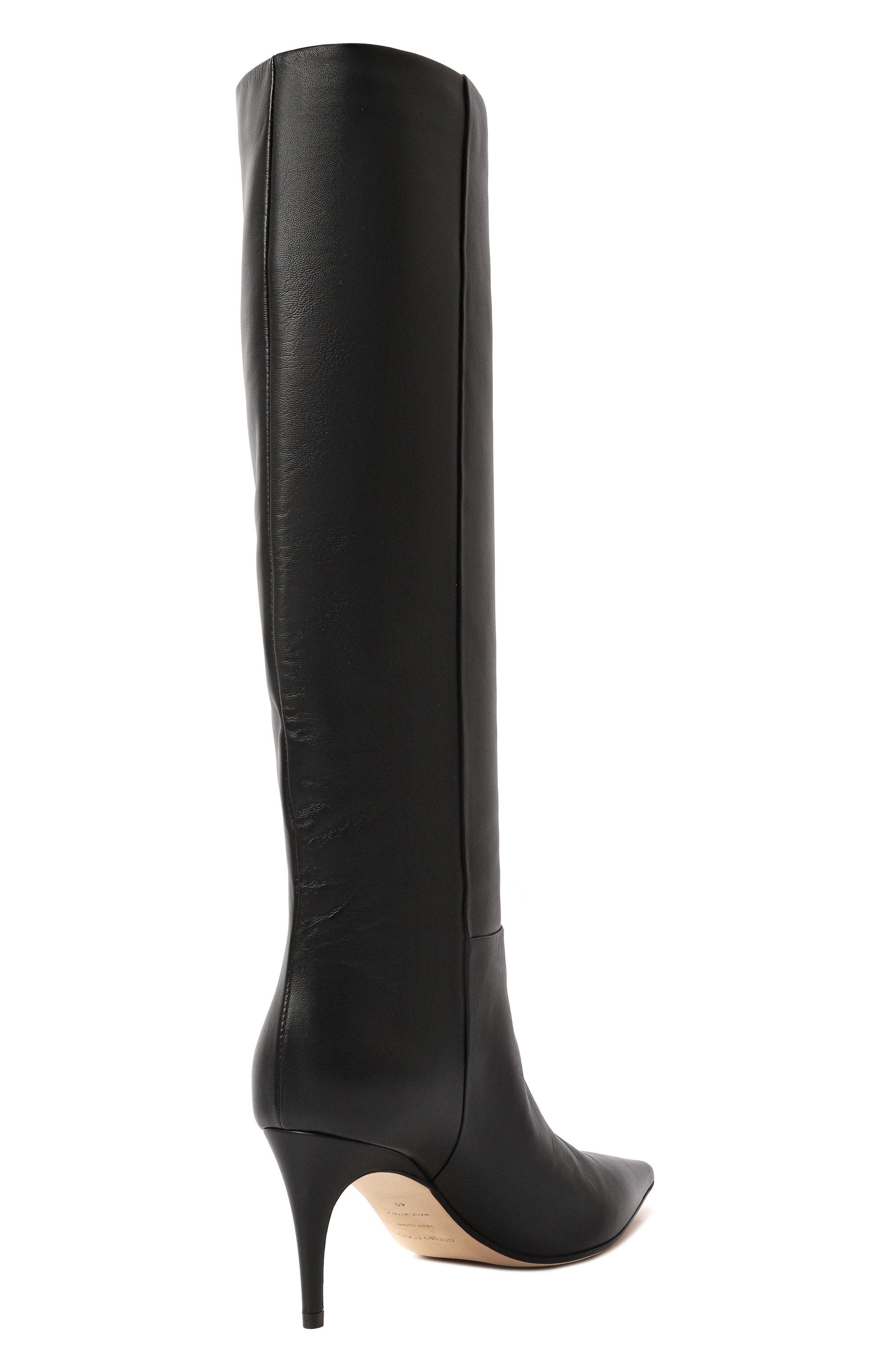 Кожаные сапоги SERGIO ROSSI, арт. B09440/MNAN07, фото 5