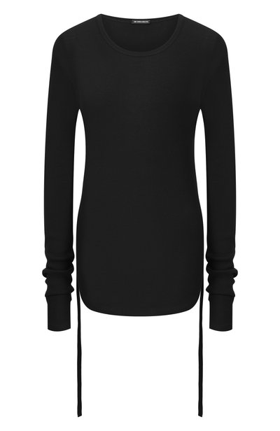 Женский хлопковый лонгслив ANN DEMEULEMEESTER, арт. B0014242/FA659
