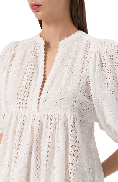 Хлопковое платье POUPETTE ST BARTH, арт. W4RR25N0WIN, фото 5