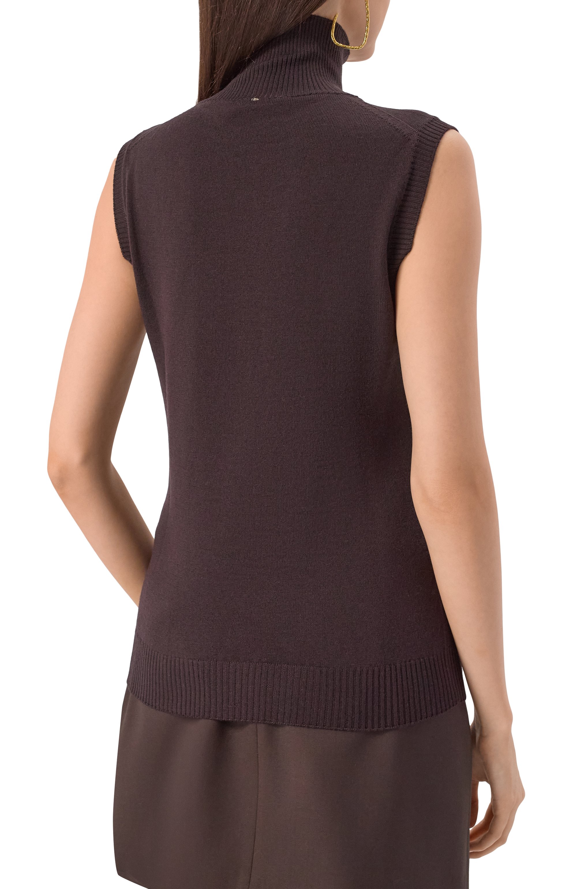 Шерстяной топ SPORTMAX, арт. VERTIG0, фото 4