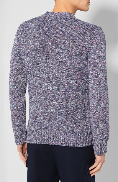 Хлопковый свитер ZEGNA, арт. VUR30/ZZ110, фото 4