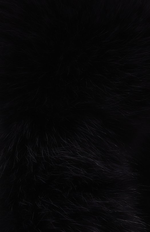Шапка-ушанка с отделкой из меха песца FurLand 0001103310098600136 Фиолетовый  0001103310098600136 Фото 3