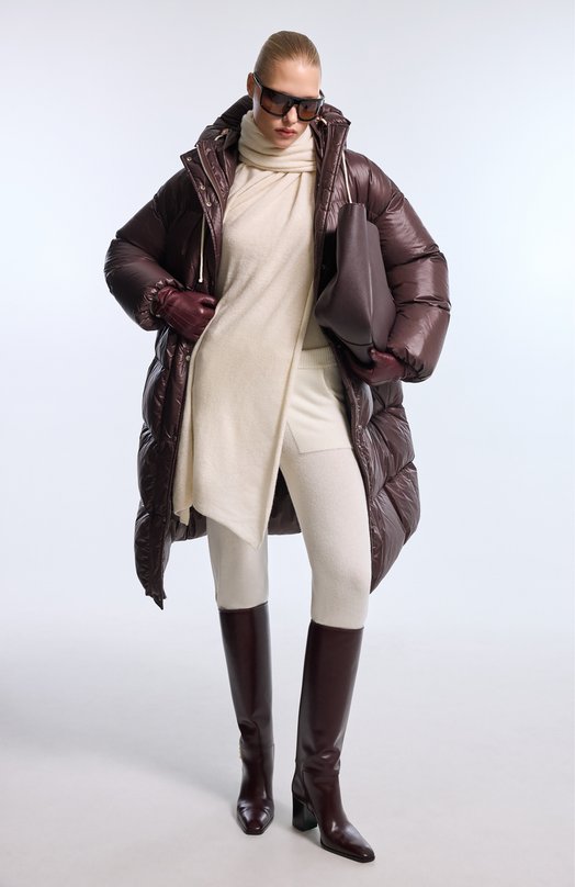 Пуховик Jil Sander J40AF0177/J70007 Коричневый  J40AF0177/J70007 Фото 6