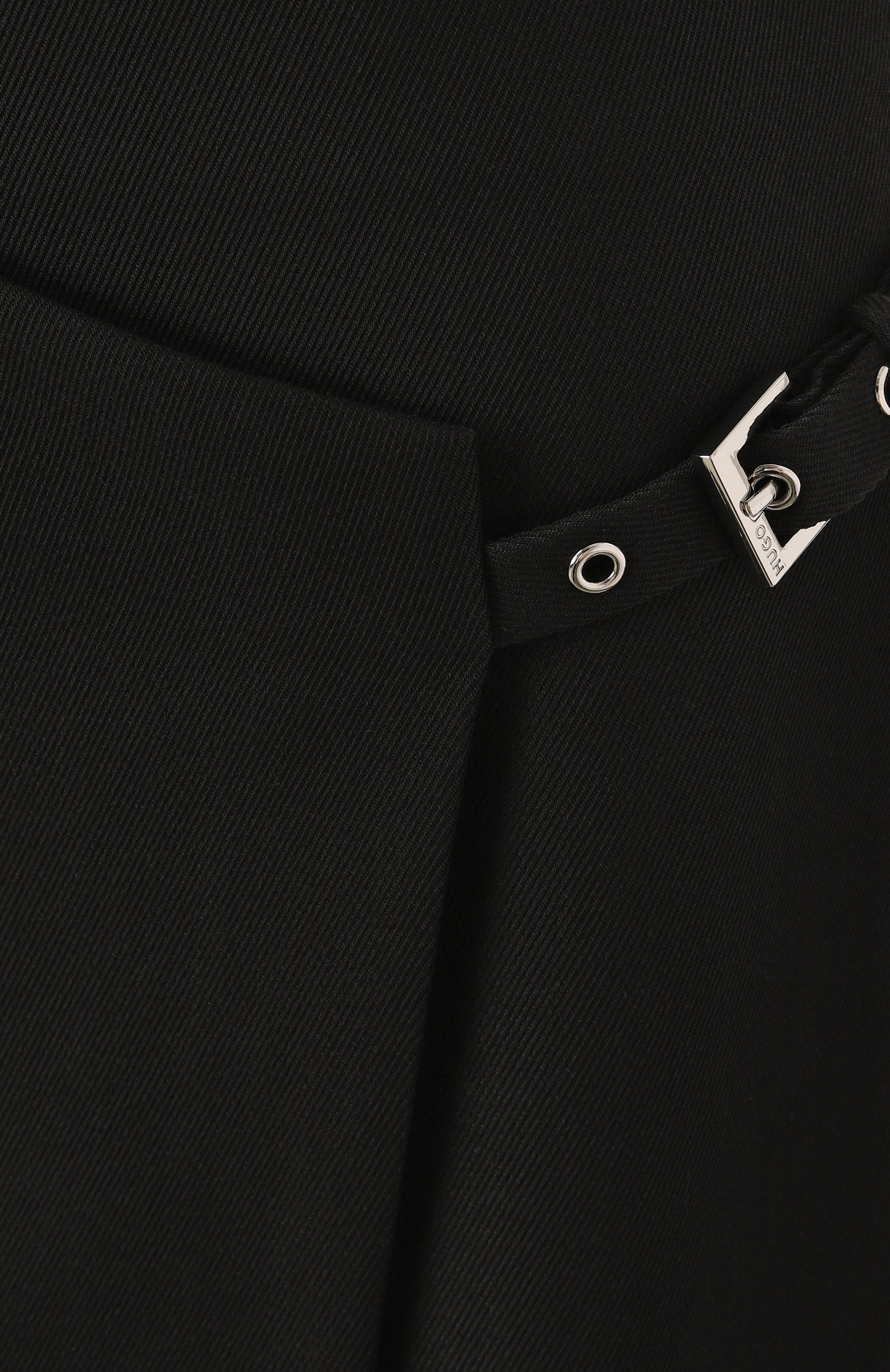 Юбка HUGO черного цвета по цене 23950 руб., арт. 50530975, фото 6 Юбка HUGO, арт. 50530975, фото 6