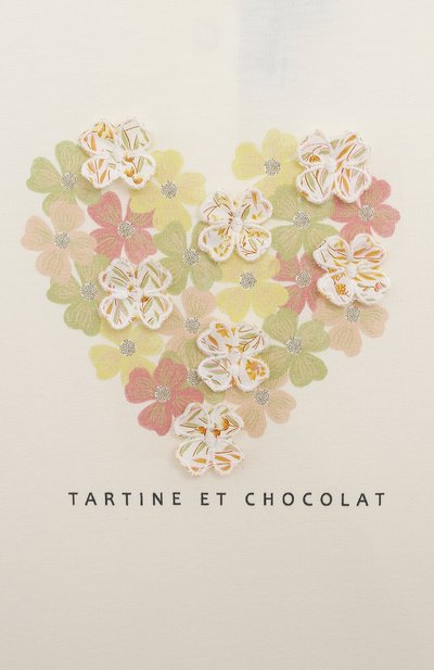 Хлопковая футболка TARTINE ET CHOCOLAT, арт. TY10011/18M-3A, фото 3