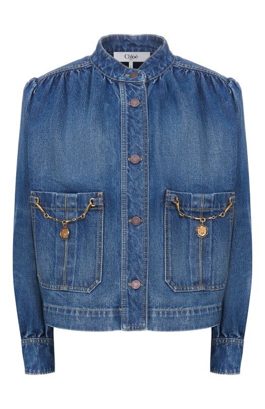 Джинсовая куртка Chloé CH26SDV09258 Синий CH26SDV09258