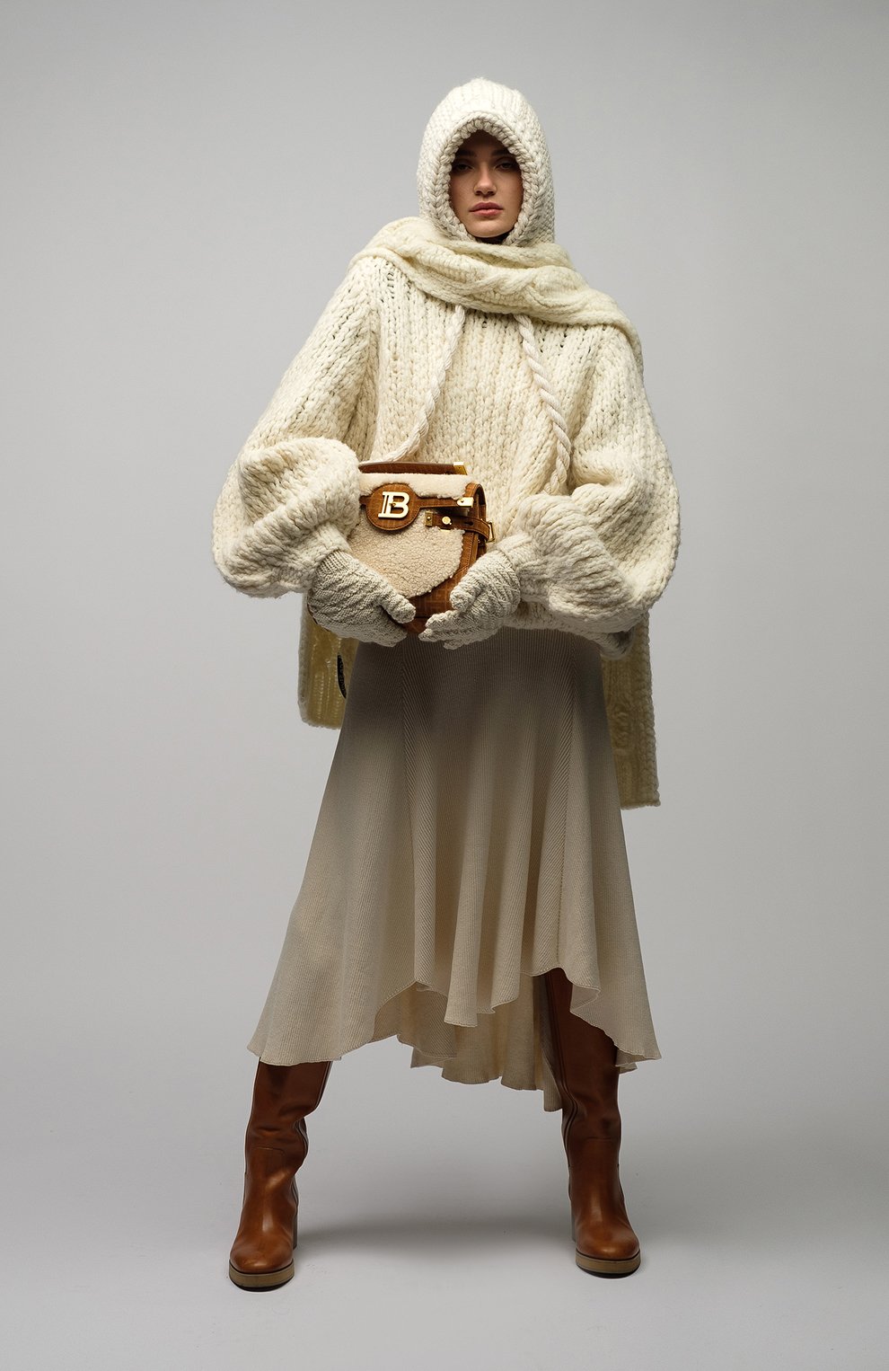 Шерстяные перчатки BOTTEGA VENETA, арт. 670159/V10K0, фото 4