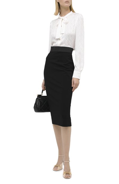 Шелковая блузка DOLCE & GABBANA, арт. F5I11T/FJ1IB, фото 2