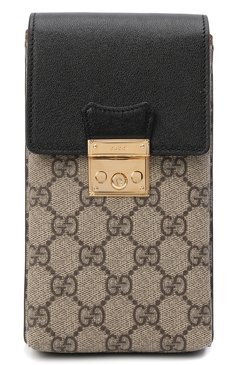 Чехол padlock для iphone GUCCI бежевого цвета, арт. 658229/96GAG | Фото 1 (Региональные ограничения белый список (Axapta Mercury): Не проставлено; Нос: Не проставлено)