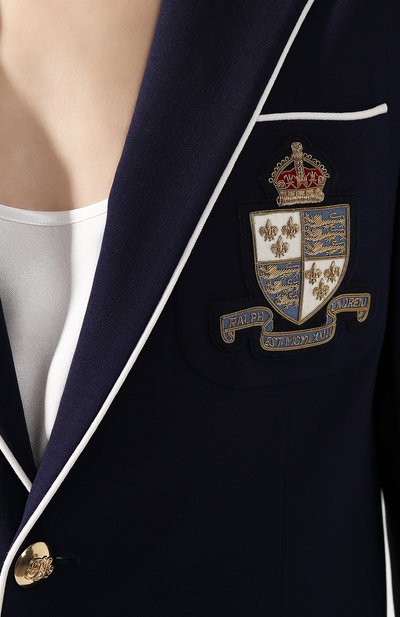 Шерстяной жакет RALPH LAUREN, арт. 290764176, фото 5