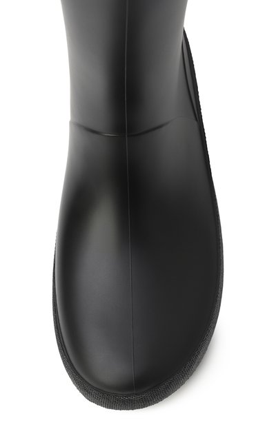 Резиновые сапоги DOLCE & GABBANA черного цвета по цене 29600 руб., арт. DD0323/AA615/37-38, фото 4 Резиновые сапоги DOLCE & GABBANA, арт. DD0323/AA615/37-38, фото 4