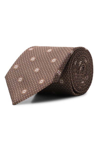 Мужской шелковый галстук CANALI, арт. 18/HJ04492