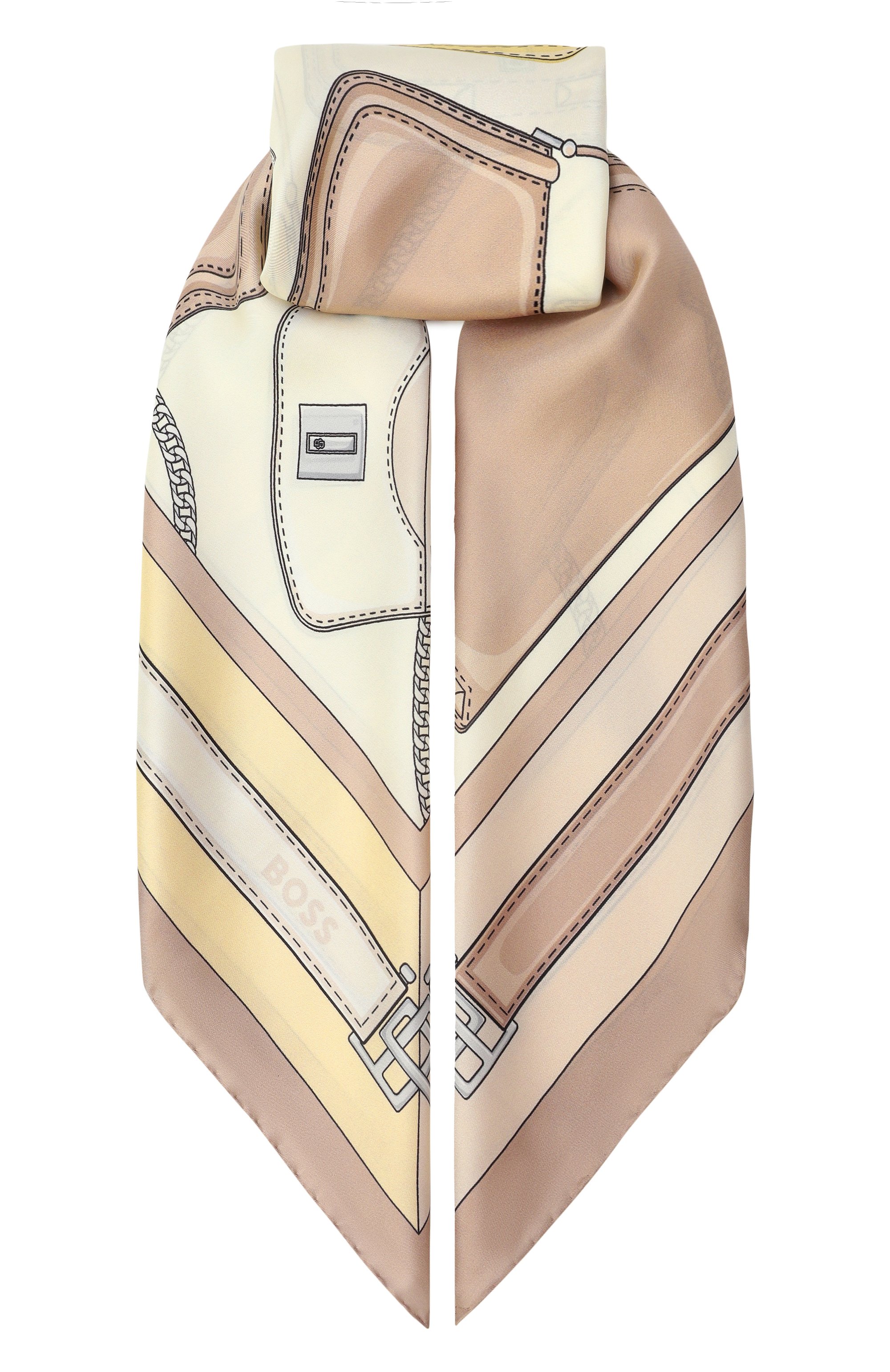 Шелковый платок BOSS, арт. 50536118, фото 1