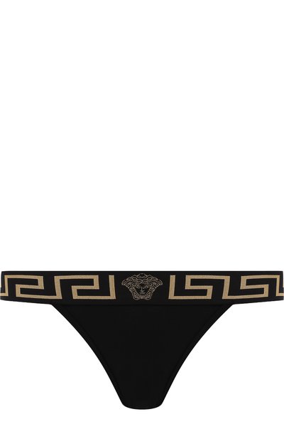 Женские хлопковые трусы-стринги VERSACE, арт. AUD01042/AC00058