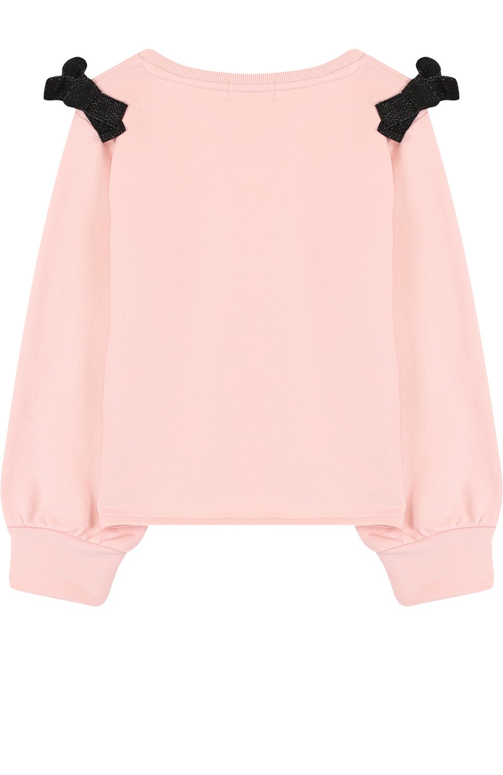 Свитшот из смеси хлопка и полиэстера с бантами SONIA RYKIEL ENFANT, арт. 18S1FL03, фото 2