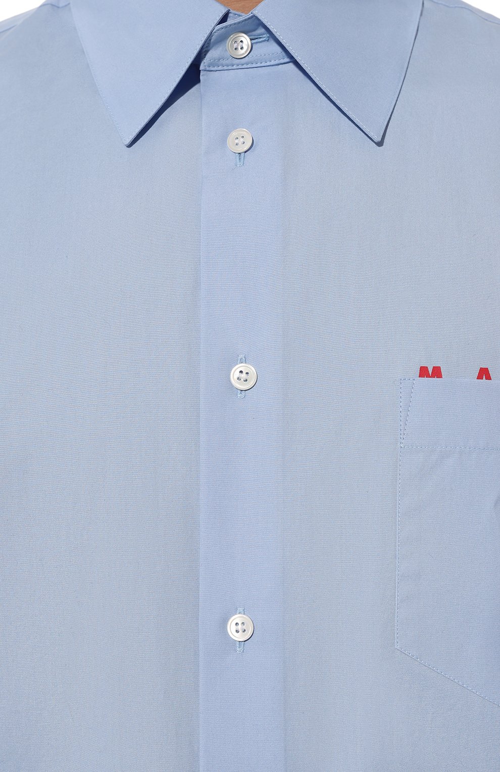 Хлопковая рубашка MARNI, арт. CUMU0203P1/USCT88, фото 5