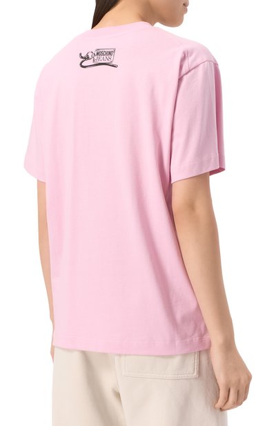 Хлопковая футболка M05CH1NO JEANS, арт. A0709/3229, фото 4