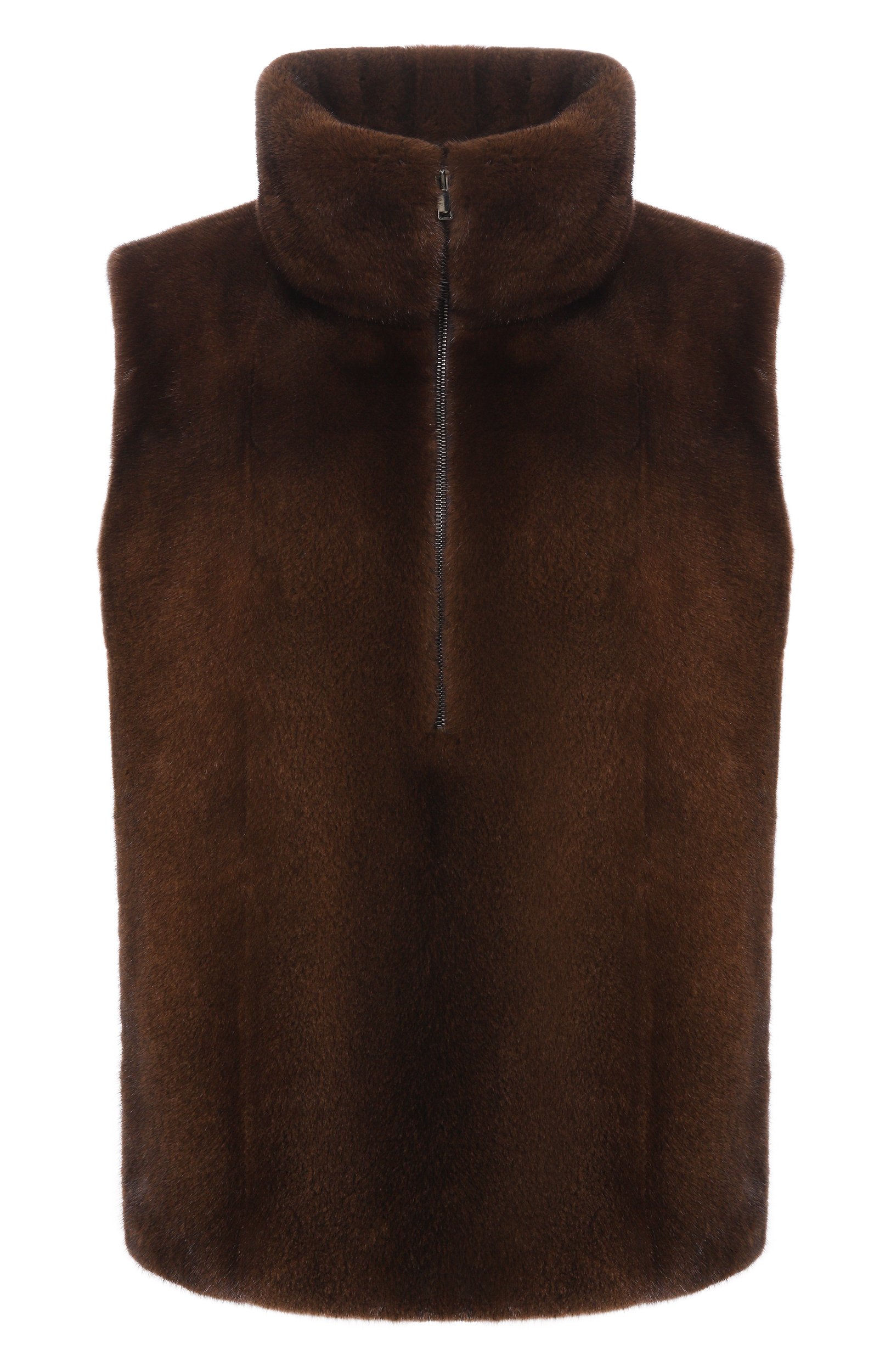 Жилет из норки MVST, арт. M012/MINK BROWN, фото 1