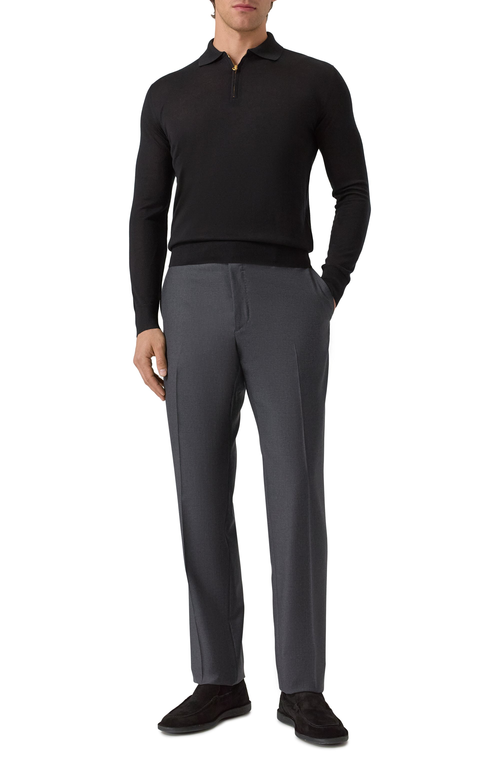 Поло из кашемира и шелка STEFANO RICCI, арт. KE03500P30/E25345, фото 2