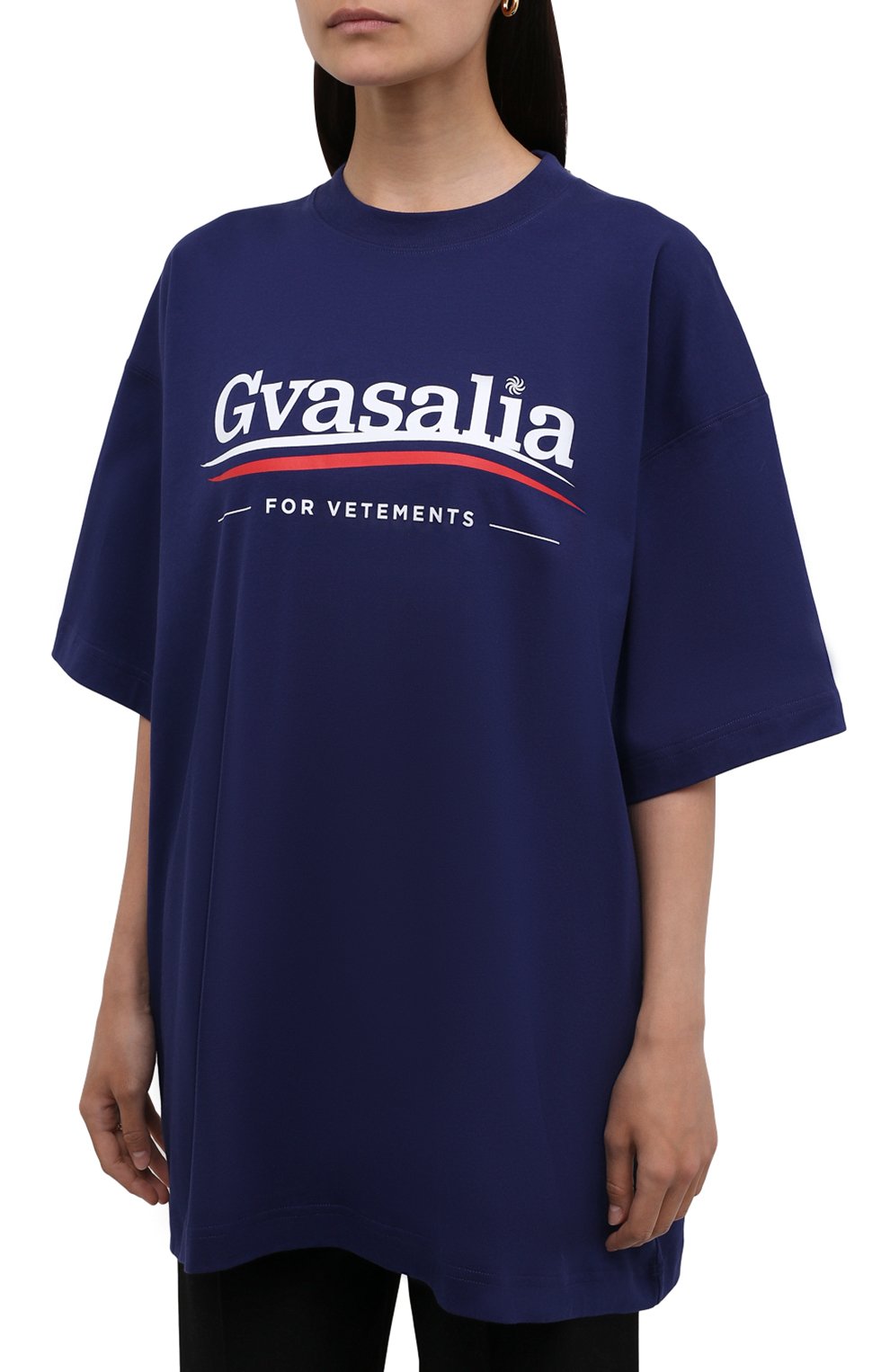 Хлопковая футболка VETEMENTS, арт. UA52TR220N 1611/W, фото 3