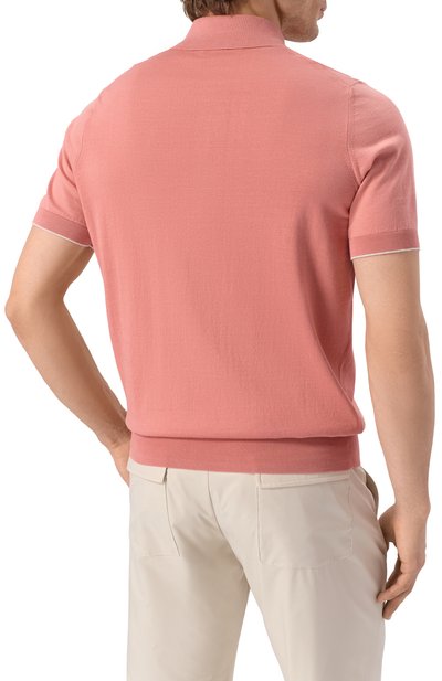 Хлопковое поло BRUNELLO CUCINELLI, арт. M29800125, фото 4