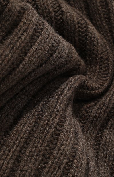 Шарф-снуд из кашемира и шерсти RICK OWENS серого цвета по цене 33850 руб., арт. RU02B2484/WSBR, фото 4 Шарф-снуд из кашемира и шерсти RICK OWENS, арт. RU02B2484/WSBR, фото 4