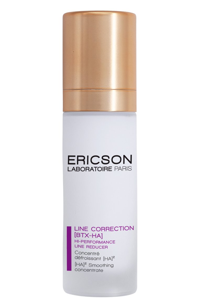 Сыворотка-концентрат line correction smoothing concentrate (30ml) ERICSON LABORATOIRE бесцветного цвета, арт. 3700358301824 | Фото 1 (Тип продукта: Сыворотки; Косметика кросс-кт: Антивозрастной уход; Назначение: Для лица; Региональные ограничения белый список (Axapta Mercury): Не проставлено; Нос: Не проставлено)