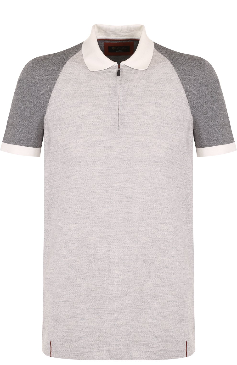 Шерстяное поло с короткими рукавами LORO PIANA, арт. FAI0677, фото 1