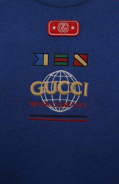 Пуловер из шерсти и хлопка GUCCI, арт. 590275 XKA1R, фото 3