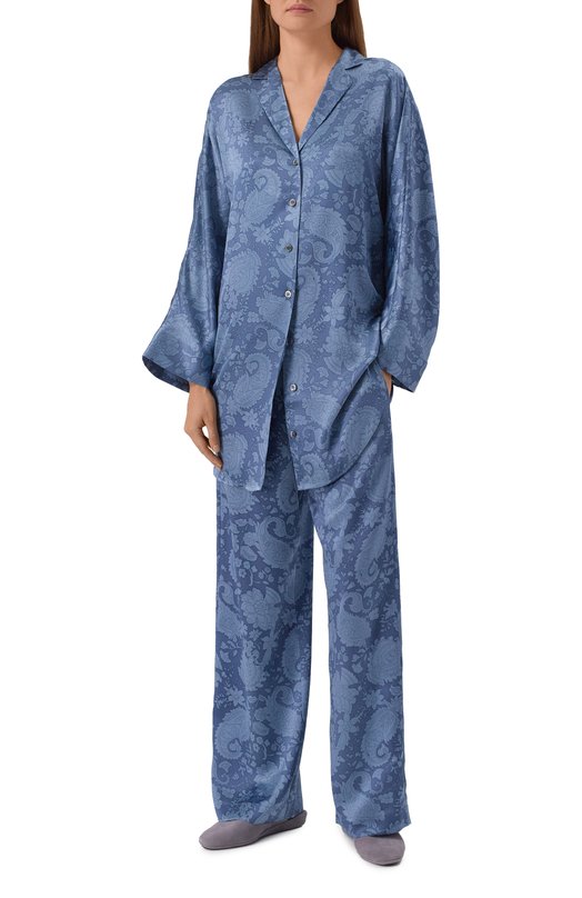 Шелковая блузка Zimmerli 6100-15003 Голубой  6100-15003 Фото 2