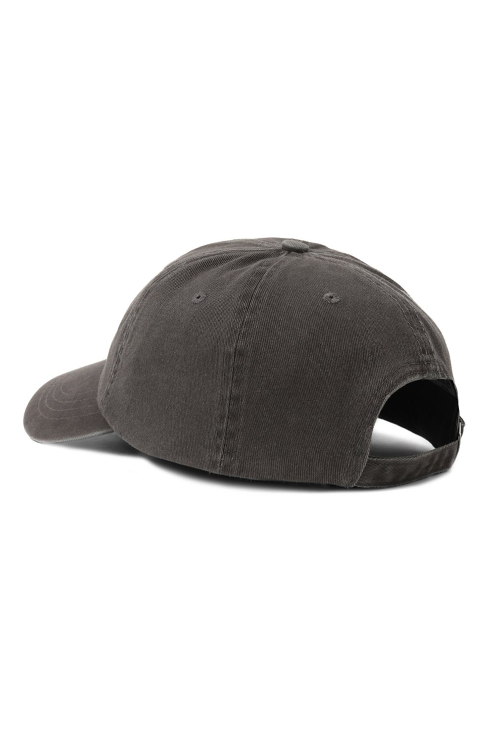 Хлопковая бейсболка PARAJUMPERS темно-серого цвета по цене 7435 руб., арт. PAACHA04, фото 3 Хлопковая бейсболка PARAJUMPERS, арт. PAACHA04, фото 3