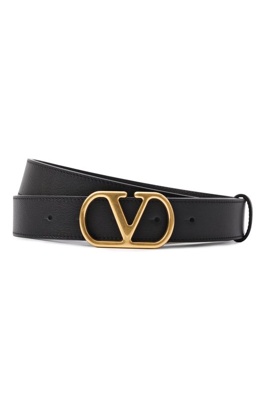 Кожаный ремень Valentino 7Y2T0SM3/IYR Чёрный 7Y2T0SM3/IYR