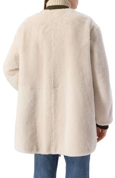 Двусторонний бомбер из овчины YVES SALOMON, арт. M04080/M05X, фото 4