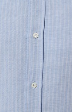 Сорочка из хлопка и льна BRUNELLO CUCINELLI, арт. MM6380028, фото 1