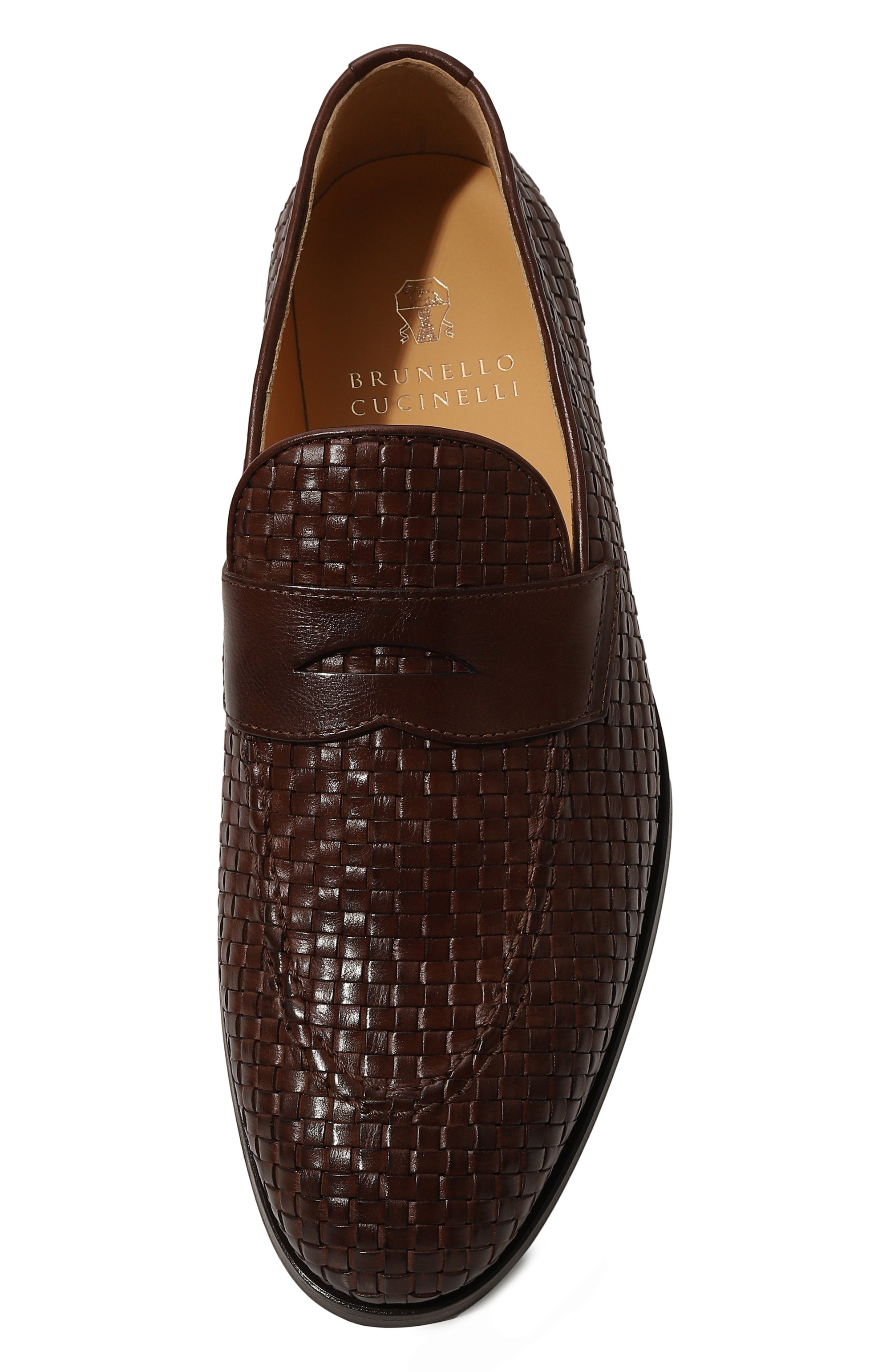 Кожаные пенни-лоферы BRUNELLO CUCINELLI, арт. MZURNTB799, фото 6